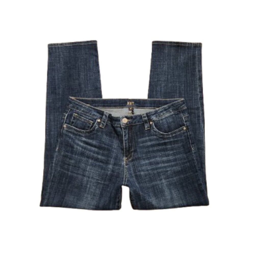 Kut from the Kloth High-Rise Straight Leg Jeans   Size: 12